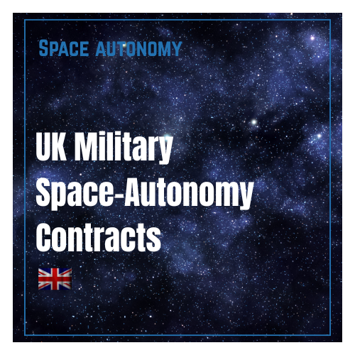 UK Military Space Autonomy Contracts
